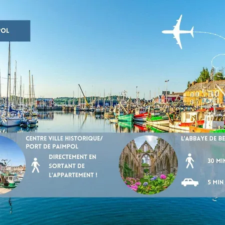 Διαμέρισμα Magnifique T2 Coeur De Port A Pieds Paimpol